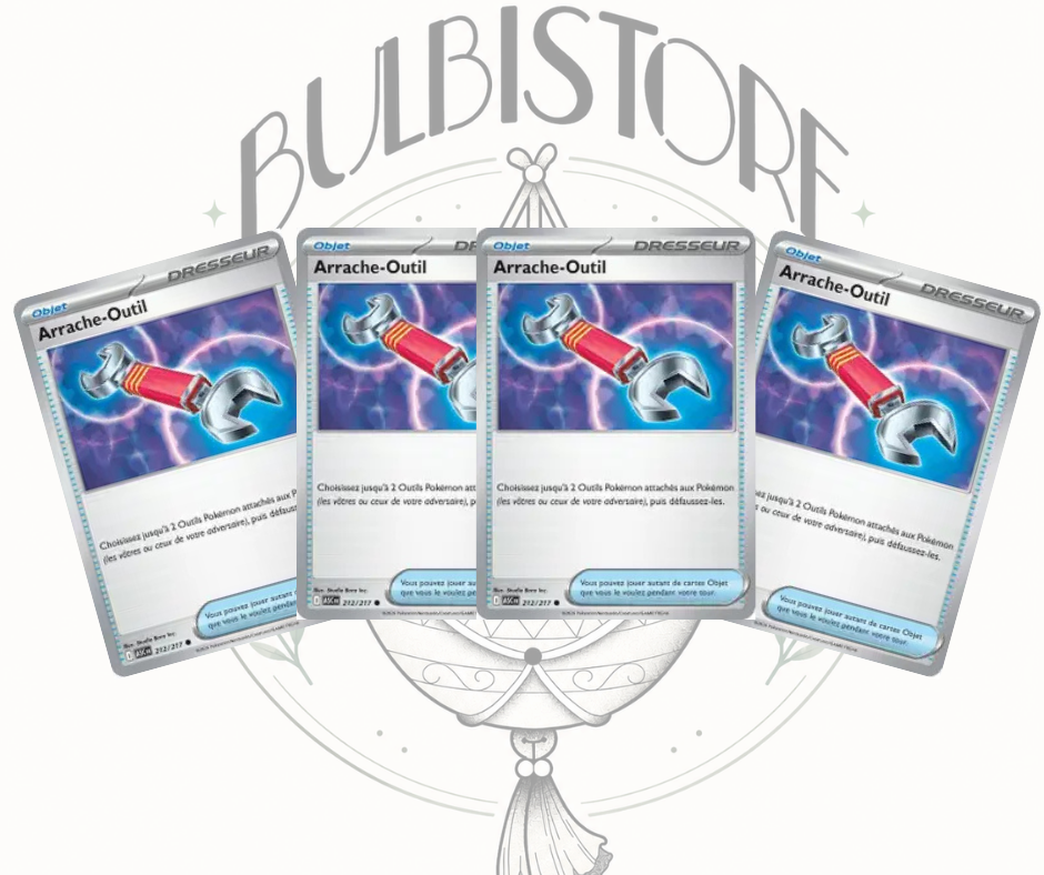 Playset x4 Arrache-Outil - ASC - Non Reverse - Héros Transcendants - NM - FR