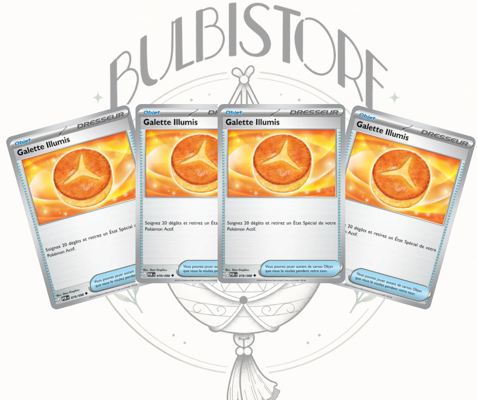 Playset x4 Galette Illumis - POR - Non Reverse - Équilibre Parfait - NM - FR