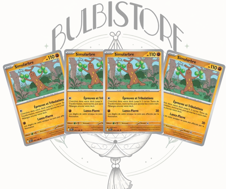 Playset x4 Simularbre - CRI - Non Reverse - Chaos Ascendant - NM - FR