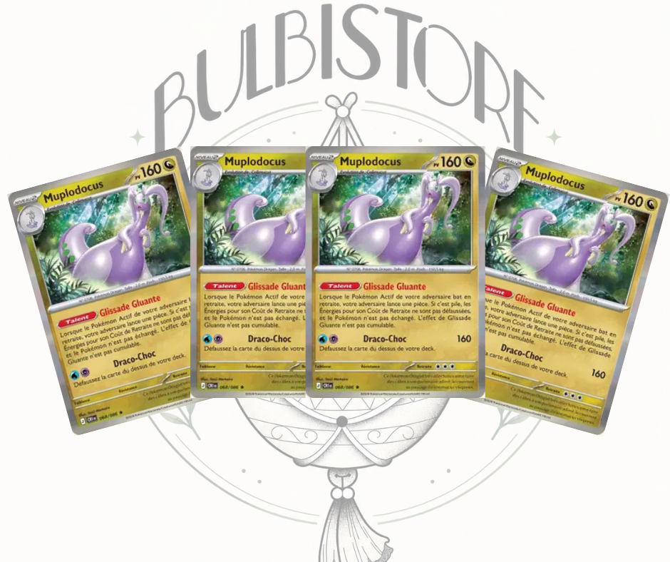 Playset x4 Muplodocus - CRI - Holo - Chaos Ascendant - NM - FR