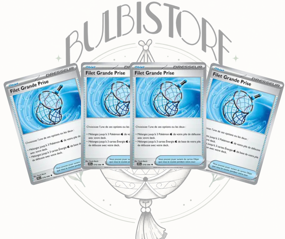 Playset x4 Filet Grande Prise - CRI - Non Reverse - Chaos Ascendant - NM - FR