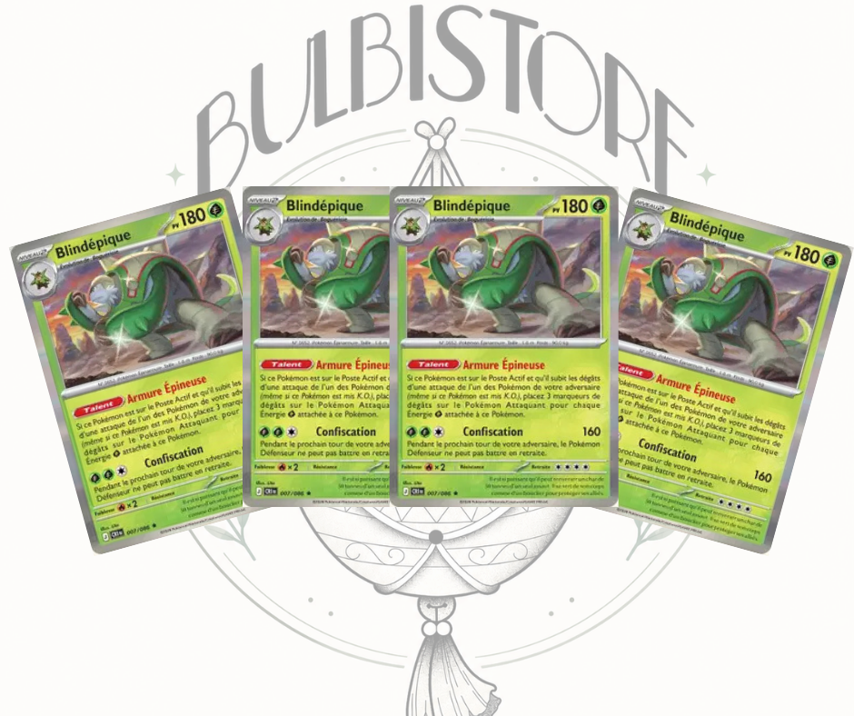 Playset x4 Blindépique - CRI - Holo - Chaos Ascendant - NM - FR