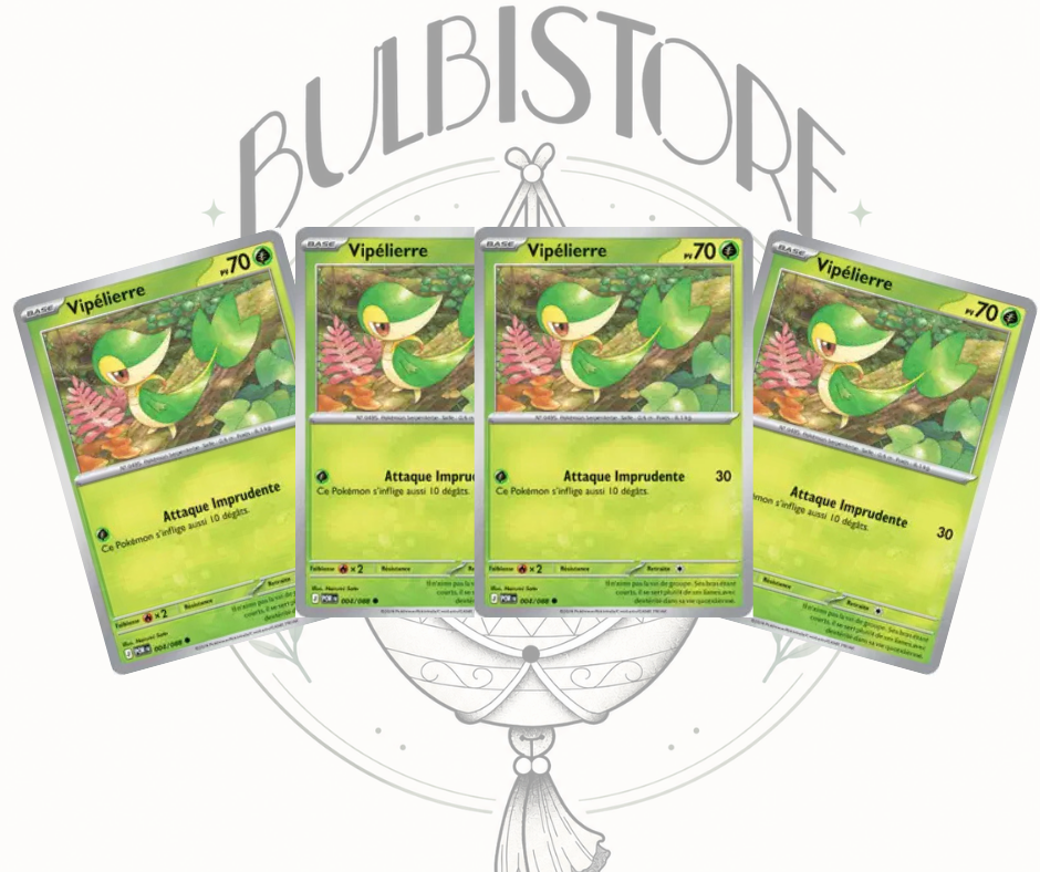 Playset x4 Vipélierre - POR - Non Reverse - Équilibre Parfait - NM - FR