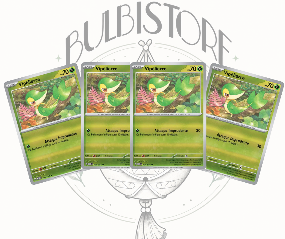 Playset x4 Vipélierre - POR - Reverse - Équilibre Parfait - NM - FR
