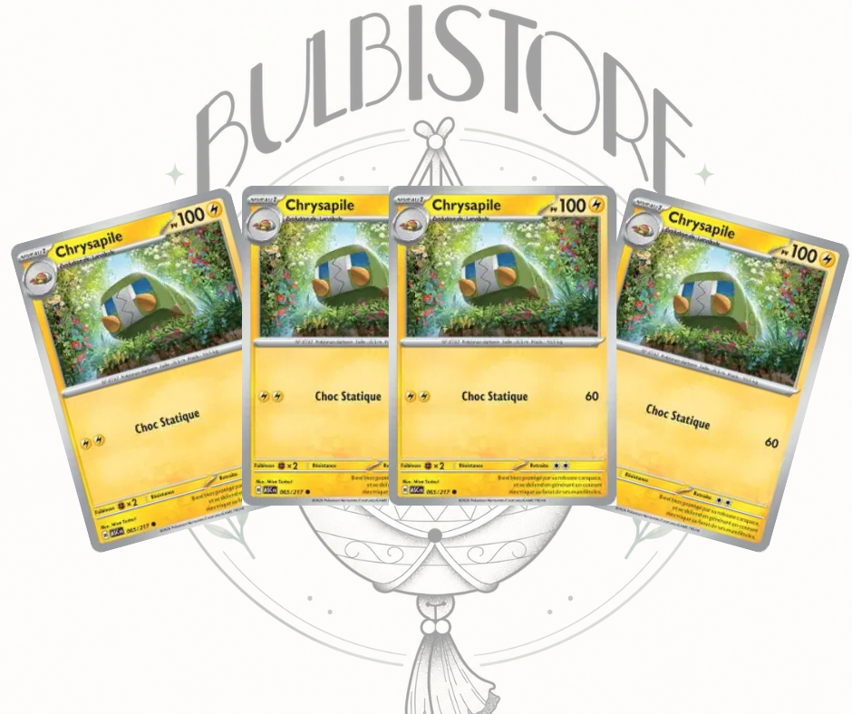 Playset x4 Darumacho de N - ASC - Non Reverse - Héros Transcendants - NM - FR