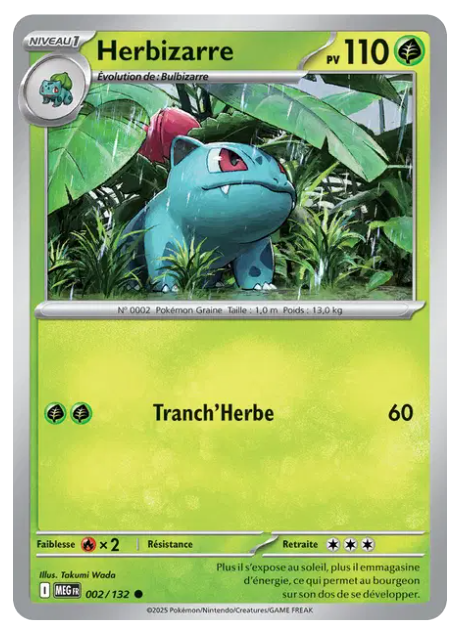 Herbizarre - MEG - 002/132 - Non Reverse- Méga Évolution - NM - FR