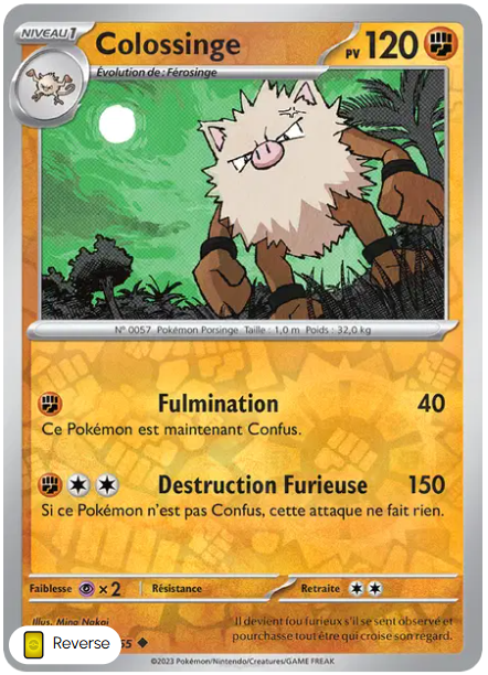 Colossinge - MEW - 057/165 - Reverse - 151 - NM - FR