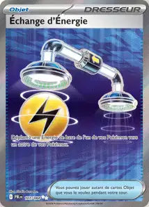 Échange d'Énergie - PBL - 107/084 - Illustration Rare - Nuit Noire - NM - FR