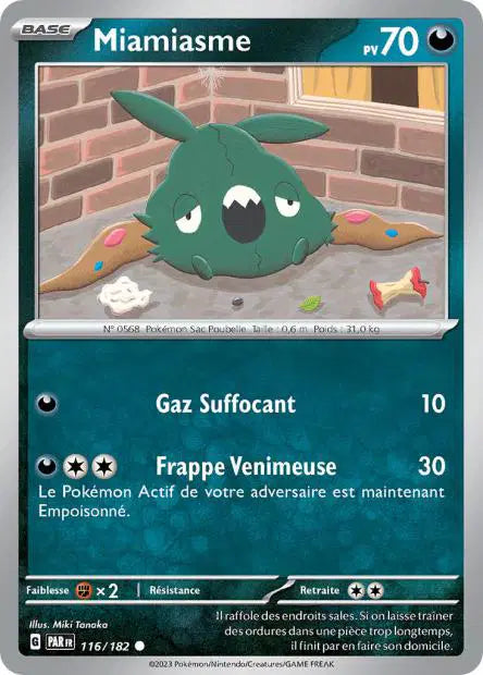 Miasmasme - PAR - 116/182 - Non Reverse - Faille Paradoxe - NM - FR