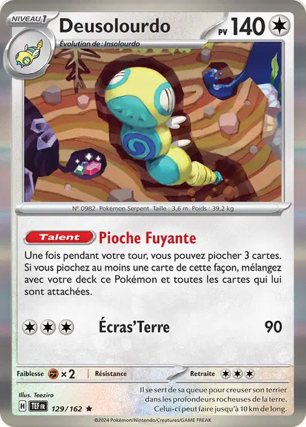 Deusolourdo - TEF - 129/162 - Holo - Forces Temporelles - NM - FR
