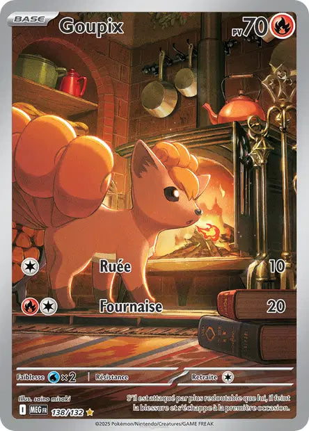 Goupix - MEG - 138/132 - Illustration Rare - Méga-Évolution - NM - FR