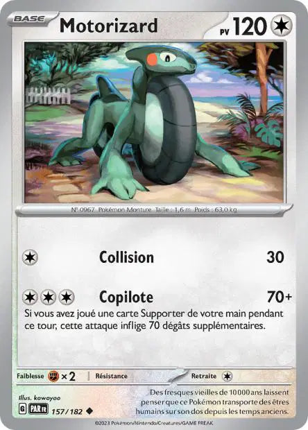 Motorizard - PAR - 157/182 - Non Reverse - Faille Paradoxe - NM - FR
