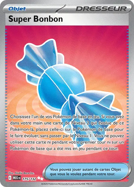 Super Bonbon - MEG - 175/132 - Illustration Rare - Méga-Évolution - NM - FR