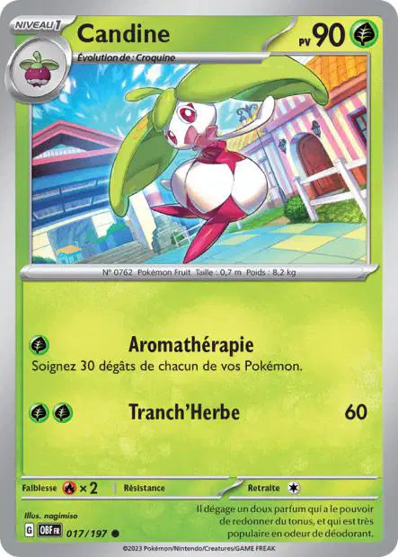 Candine - OBF - 017/197 - Non Reverse - Flammes Obsidiennes - NM - FR