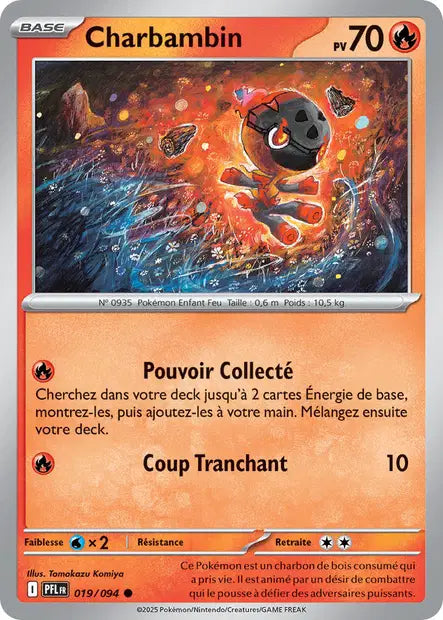 Charbambin - PFL - 019/094 - Non Reverse - Flammes Fantasmagoriques - NM - FR