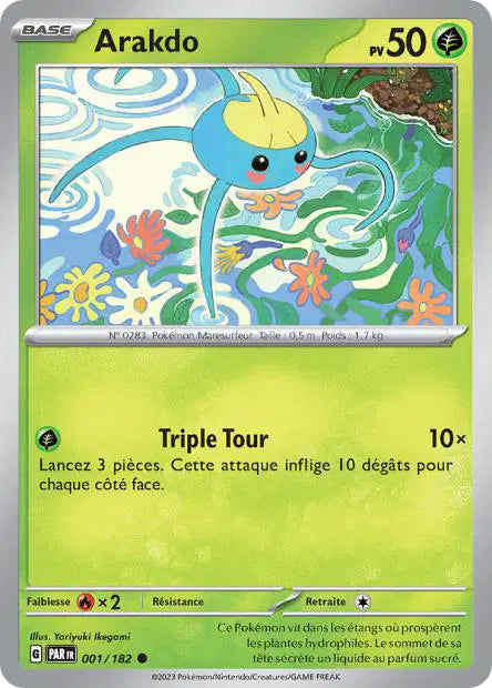 Arakdo - PAR - 001/182 - Non Reverse - Faille Paradoxe - NM - FR