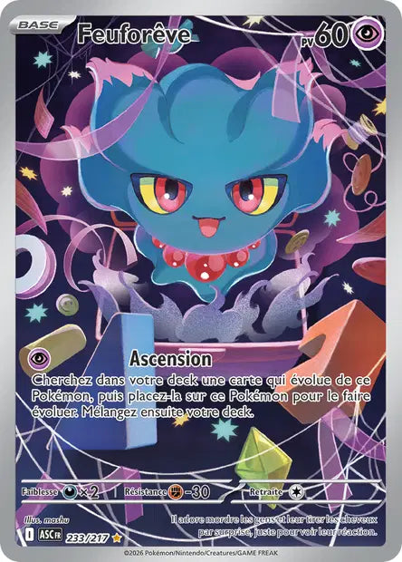 Feuforêve - ASC - 233/217 - Illustration Rare - Héros Transcendants - NM - FR