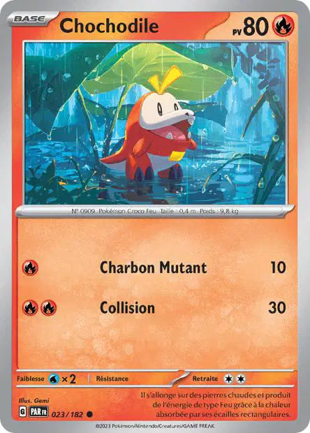 Chochodile - PAR - 023/182 - Non Reverse - Faille Paradoxe - NM - FR