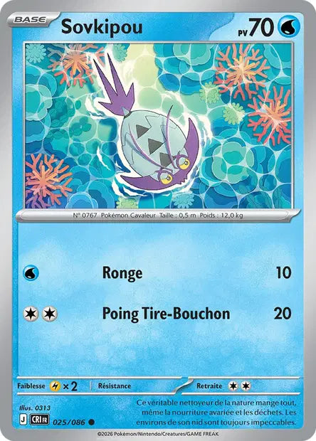 Sovkipou - CRI - 025/086 - Non Reverse - Chaos Ascendant - NM - FR