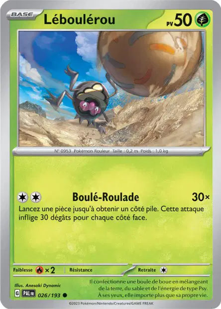 Léboulérou - PAL - 026/193 - Non Reverse - Évolutions à Paldea - NM - FR
