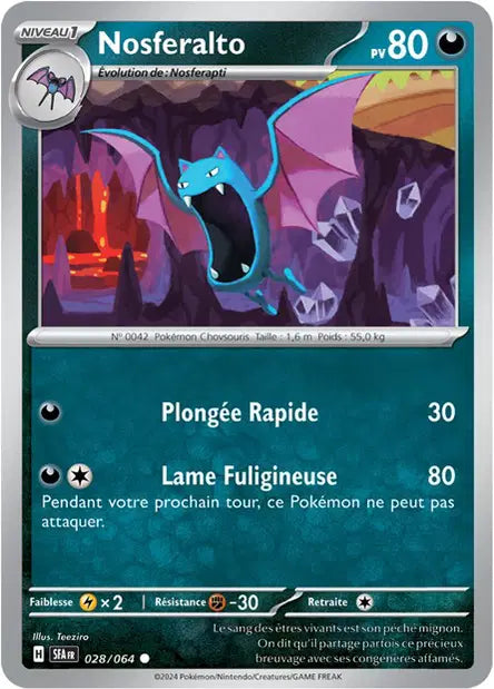 Nosferalto - SFA - 028/064 - Non Reverse - Fable Nébuleuse - NM - FR