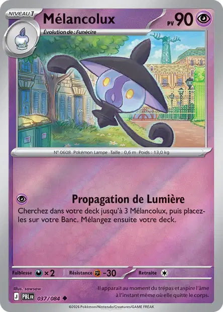 Mélancolux - PBL - 037/084 - Reverse - Nuit Noire - NM - FR