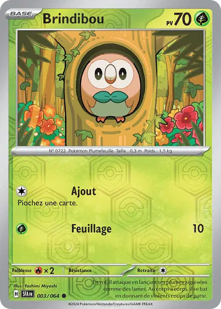 Brindibou - SFA - 003/064 - Reverse - Fable Nébuleuse - NM - FR