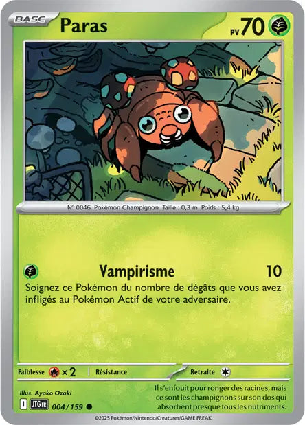 Paras - JTG - 004/159 - Non Reverse - Aventures Ensemble - NM - FR