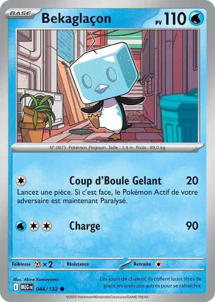 Bekaglaçon - MEG - 044/132 - Non Reverse - Mega Evolution - NM - FR