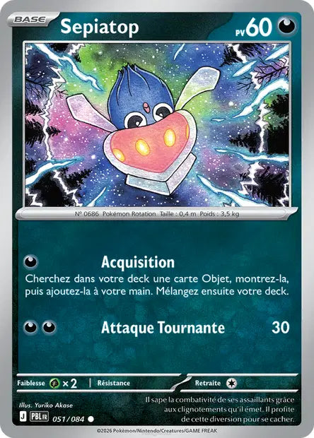 Sepiatop - PBL - 051/084 - Reverse - Nuit Noire - NM - FR