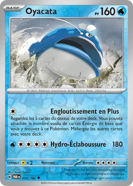 Oyacata - PAR - 055/182 - Reverse - Faille Paradoxe - NM - FR
