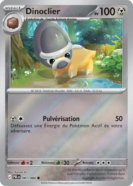 Dinoclier - PBL - 061/084 - Reverse - Nuit Noire - NM - FR