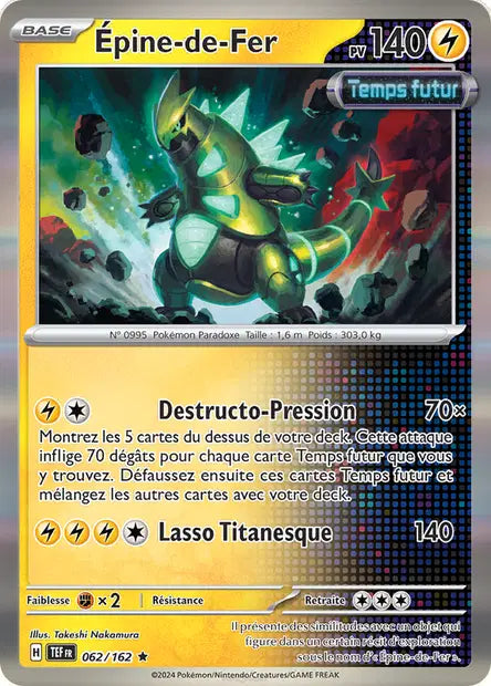 Épine-de-Fer - TEF - 062/162 - Holo - Forces Temporelles - NM - FR