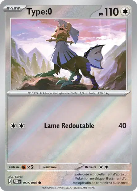 Type:0 - PBL - 069/084 - Reverse - Nuit Noire - NM - FR