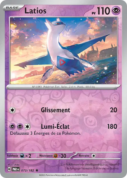 Latios - PAR - 073/182 - Reverse - Faille Paradoxe - NM - FR