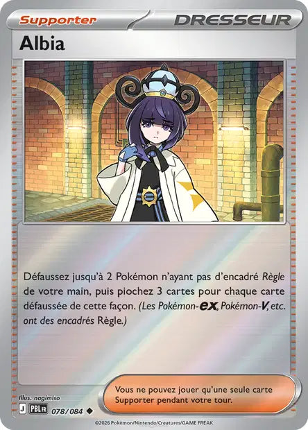 Albia - PBL - 078/084 - Reverse - Nuit Noire - NM - FR