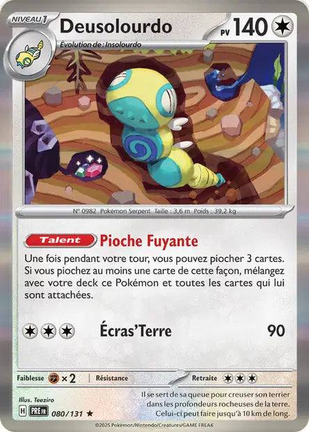 Deusolourdo - PRE - 080/131 - Holo - Évolutions Prismatiques - NM - FR