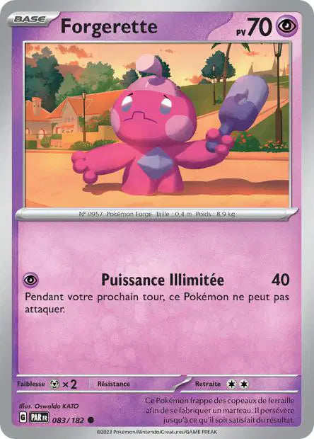 Forgerette - PAR - 083/182 - Non Reverse - Faille Paradoxe - NM - FR