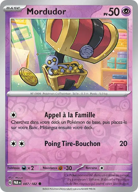 Mordudor - PAR - 087/182 - Reverse - Faille Paradoxe - NM - FR