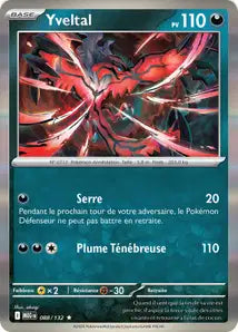 Yveltal - MEG - 088/132 - Holo - Méga-Évolution - NM - FR