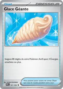 Glace Géante - PFL - 091/094 -  Non Reverse - Flammes Fantasmagoriques - NM - FR