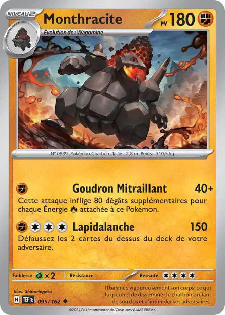 Monthracite - TEF - 095/162 - Non Reverse - Forces Temporelles - NM - FR