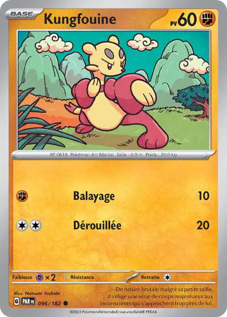 Kungfouine - PAR - 096/182 - Non Reverse - Faille Paradoxe - NM - FR