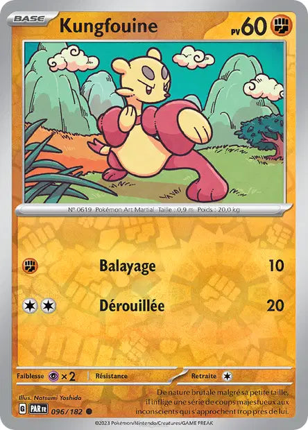 Kungfouine - PAR - 096/182 - Reverse - Faille Paradoxe - NM - FR