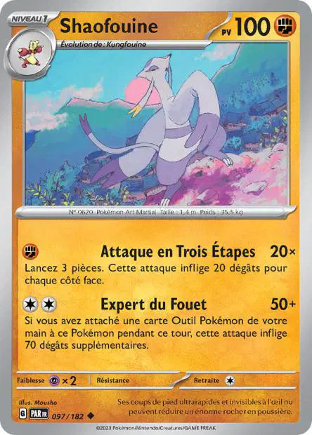 Shaofouine - PAR - 097/182 - Reverse - Faille Paradoxe - NM - FR