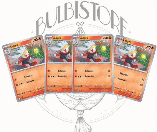 Playset x4 Chenipotte - ASC - Reverse Love Ball - Héros Transcendants - NM - FR