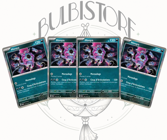 Playset x4 Hoopa - ASC - Holo - Héros Transcendants - NM - FR