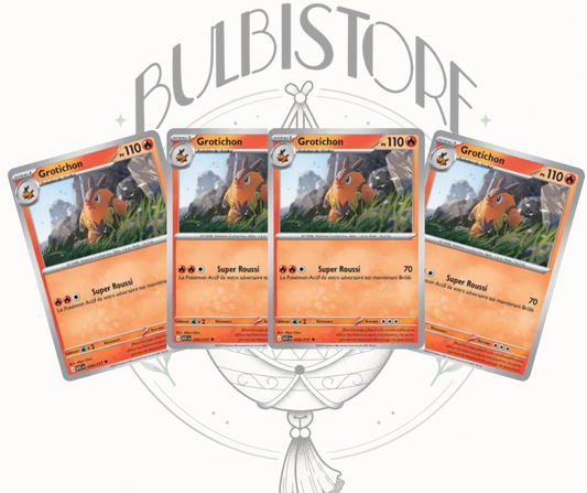 Playset x4 Grotichon - ASC - Non Reverse - Héros Transcendants - NM - FR