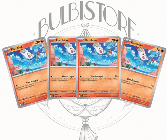 Playset x4 Flambino - ASC - Non Reverse - Héros Transcendants - NM - FR