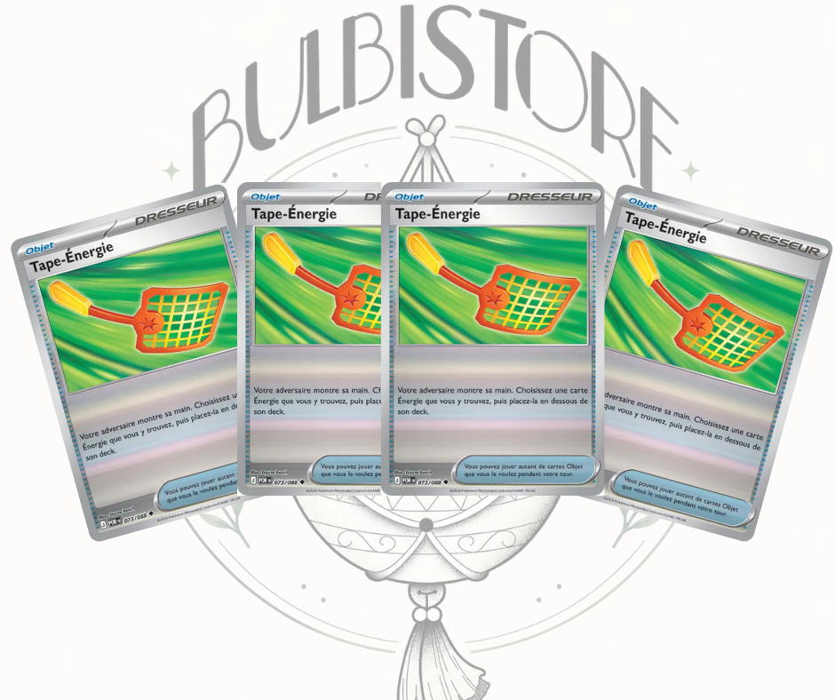 Playset x4 Tape Énergie - POR - Reverse - Équilibre Parfait - NM - FR